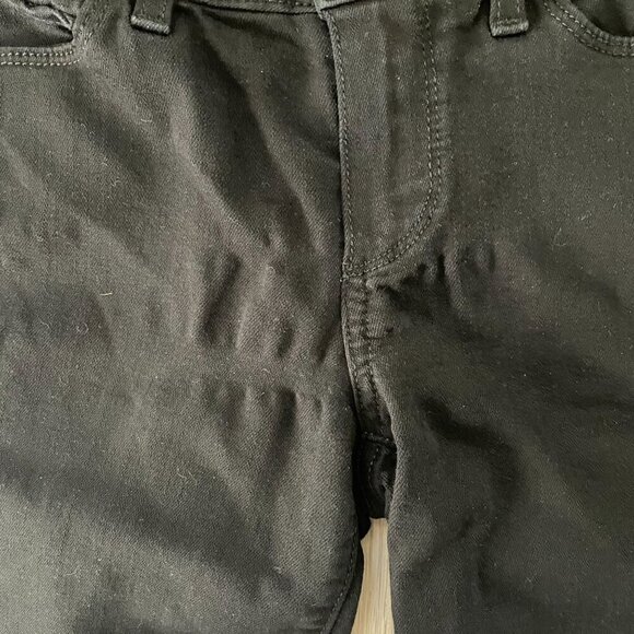 Paige Denim Verdugo Crop Jeans Womens Size 24 Black Stretch Classic Boho College - Picture 6 of 10